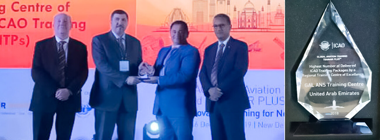 GAL ANS Wins Award For Delivering The Highest Number Of ICAO RTCE ITP Courses